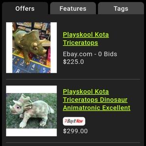Playskool Triceratops
